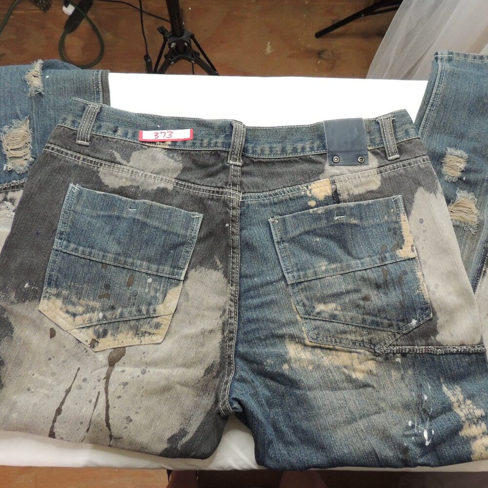 Diamond Slash Jeans Size 38